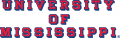 Mississippi Rebels 2000-Pres Wordmark Logo 01 Print Decal