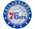Philadelphia 47ers Plastic Effect Logo Iron On Transfer