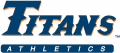 Cal State Fullerton Titans 1992-1999 Wordmark Logo Iron On Transfer
