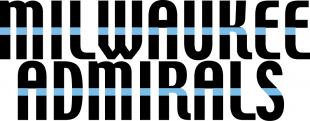 Milwaukee Admirals 2006 07-2014 15 Wordmark Logo Iron On Transfer