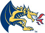 Drexel Dragons 2002-Pres Alternate Logo 01 Iron On Transfer