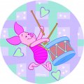 Disney Piglet Logo 23 Print Decal