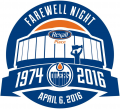 Edmonton Oilers 2015 16 Special Event Logo Print Decal