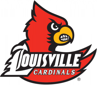 Louisville Cardinals 2007-2012 Primary Logo Print Decal