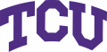 TCU Horned Frogs 1995-Pres Wordmark Logo 02 Print Decal