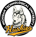 Michigan Tech Huskies 1984-1992 Primary Logo Print Decal