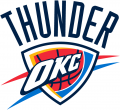 Oklahoma City Thunder 2008-2009 Pres Primary Logo Iron On Transfer