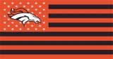 Denver Broncos Flag001 logo Print Decal