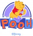 Disney Pooh Logo 06 Print Decal