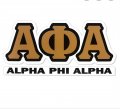 Alpha Phi Alpha logo Iron On Transfer