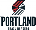 Portland Trail Blazers 2017-2018 Pres Primary Logo Iron On Transfer