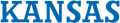 Kansas Jayhawks 1941-1988 Wordmark Logo 02 Iron On Transfer