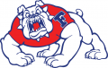 Fresno State Bulldogs 1992-2005 Primary Logo Print Decal