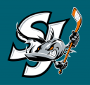 San Jose Barracuda 2015 16-2017 18 Alternate Logo 2 Print Decal