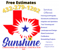 sunshine service sticker