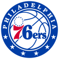 Philadelphia 76ers 2015-2016 Pres Primary Logo Iron On Transfer