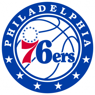 Philadelphia 76ers 2015-2016 Pres Primary Logo Print Decal