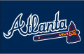 Atlanta Braves 2008-2017 Jersey Logo Print Decal