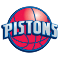 Detroit Pistons 2001-2004 Alternate Logo Print Decal
