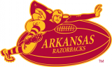 Arkansas Razorbacks 1966-1970 Misc Logo Print Decal