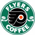 Philadelphia Flyers Starbucks Coffee Logo Print Decal