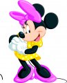 Minnie Mouse Logo 08 Iron On Transfer