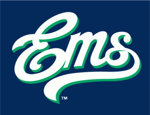 Eugene Emeralds 2010-2012 Cap Logo Print Decal