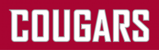 Washington State Cougars 2011-Pres Wordmark Logo Print Decal