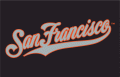 San Francisco Giants 1994-1999 Batting Practice Logo 02 Iron On Transfer