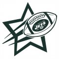 New York Jets Football Goal Star logo Iron On Transfer