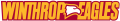 Winthrop Eagles 1995-Pres Wordmark Logo 06 Print Decal