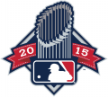 MLB World Series 2015 Alternate Logo Print Decal