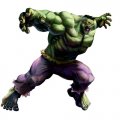 The Hulk Logo 02 Iron On Transfer