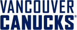 Vancouver Canucks 2007 08-Pres Wordmark Logo Print Decal