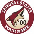 Arizona Coyotes Customized Logo Iron On Transfer