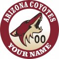 Arizona Coyotes Customized Logo Print Decal