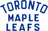 Toronto Maple Leafs 1938 39-1966 67 Wordmark Logo Iron On Transfer