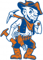 UTEP Miners 1991 Mascot Logo Iron On Transfer
