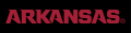 Arkansas Razorbacks 2014-Pres Wordmark Logo 05 Print Decal