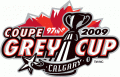 Grey Cup 2009 Primary Logo Print Decal