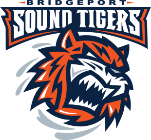 Bridgeport Sound Tigers 2005-2010 Primary Logo Print Decal