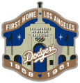 Los Angeles Dodgers 2008 Stadium Logo Iron On Transfer