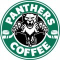 Florida Panthers Starbucks Coffee Logo Iron On Transfer