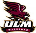 Louisiana-Monroe Warhawks 2006-2009 Primary Logo Print Decal