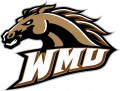 Western Michigan Broncos 1998-2015 Secondary Logo Print Decal