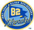 Milwaukee Brewers 2007 Anniversary Logo Print Decal