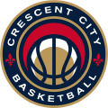 New Orleans Pelicans 2013-2014 Pres Secondary Logo 2 Print Decal