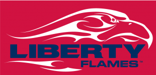 Liberty Flames 2004-2012 Alternate Logo 03 Print Decal