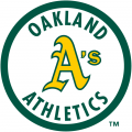 Oakland Athletics 1982-1992 Primary Logo Iron On Transfer