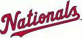 Washington Nationals 2011-Pres Wordmark Logo Print Decal